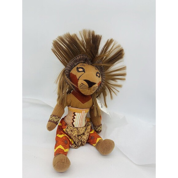 Disney Lion King Broadway Musical 11" African Simba Stuffed Animal Plush Toy - Picture 9 of 13